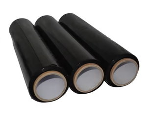 Film étirable PE bleu translucide sans impression, résistant à l'humidité, adhérent et souple pour l'emballage alimentaire et l'utilisation logistique au Vietnam - Product Image 4