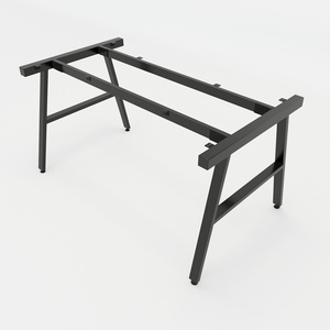 AConcept Industrial Design Style 1400x800mm Steel Table Legs Assembly Required-HCAC007 - Product Image 1