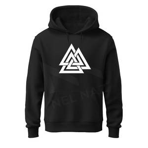 Nueva moda hombres Otoño Invierno sudaderas con capucha calle manga larga suelta Color sólido Casual Tops sudaderas con capucha térmicas - Product Image 1