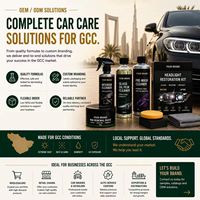Kit de Restauration de Phares OEM à Marque Privée, Emballage Personnalisé Anglais-Arabe pour Distributeurs des Émirats Arabes Unis et d'Arabie Saoudite
