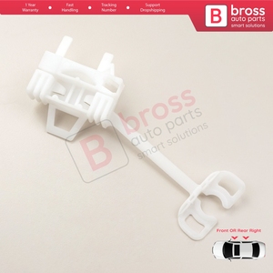 BWR1180 Power Window Regulator Repair <b>Clips</b> Right for 156 932 1996-2007 4/5 Door Sedan Sportwagon - Product Image 4