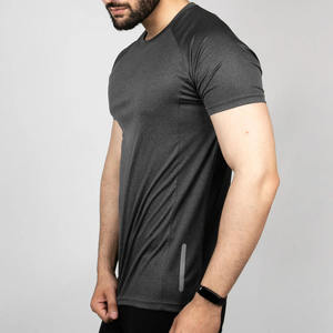 Ropa deportiva personalizada de alta calidad, camisetas de gimnasio de punto ecológicas para hombres, camisetas formales para correr de fabricantes - Product Image 3