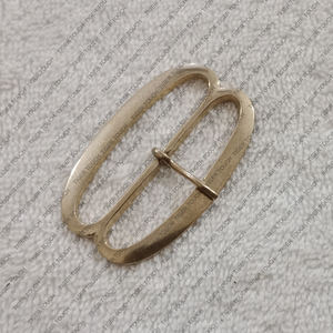 Hebilla de doble bucle Baldric 1600-1700 hebilla vikinga de latón Medieval logotipo personalizable de aleación de cobre bolsa chapada en acero de Zinc - Product Image 2