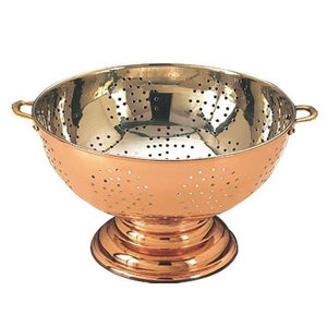 Cooking Sifter Strainer Metal Colander with <b>Handle</b> Vegetable <b>Kitchen</b> Food Strainer Colander - Product Image 1