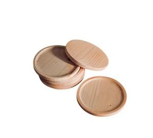 Posavasos de madera redondo liso de nueva tendencia para bebidas Producto de gran oferta y posavasos de madera de la mejor calidad - Product Image 5