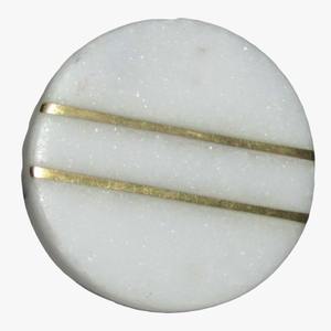 Poignées de porte en marbre blanc de qualité supérieure, imperméables, pour la maison, le salon, poignée en pierre naturelle polie, bouton de tiroir - Product Image 4