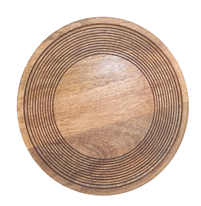 Nouvellement assiettes de chargeur en bois vente en gros de vaisselle à dessert faite à la main personnalisée utilisée produit de qualité supérieure - Product Image 5