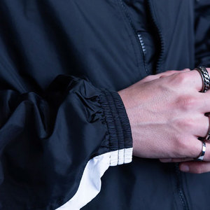 Chaqueta Cortavientos Holgada con Capucha y Estampado al por Mayor, Conjunto de Chándal Unisex Personalizado de Nailon - Product Image 6