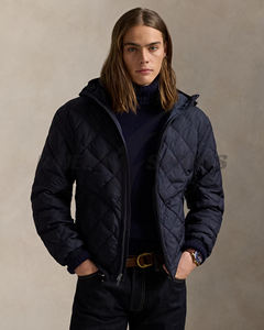 2026 Hot Selling Premium Quality <b>Quilted</b> Spring <b>Jacket</b> Custom Men's Breathable High Street Style 3D Embroidery Geometric <b>Pattern</b> - Product Image 1