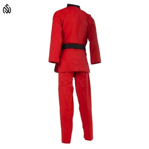 Elegantes conjuntos de uniformes de Taekwondo de gran tamaño con logotipo personalizado ligero transpirable poliéster/algodón artes marciales Karate desgaste para Unisex - Product Image 4