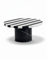 Support à gâteau artisanal en os incrusté, fait main, écologique, taille personnalisée, pour appartements modernes, prix abordable, lavage à la main uniquement