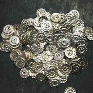 5mm Round Loose PVC <b>Sequins</b> in Gold Silver Black for Garment Use in Fashion Industry - Product Image 5
