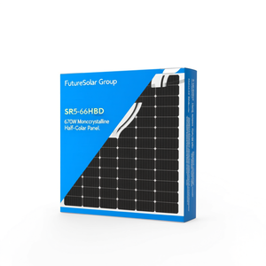 Panneau solaire monocristallin à demi-cellules FutureSolar Group SR5-66HBD 670W - Product Image 2