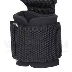 Poignées de gymnastique en néoprène professionnel unisexe avec crochets d'haltérophilie sur mesure avec support de poignet Dernière sécurité de remise en forme - Product Image 6