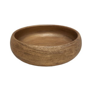 ชามผลไม้ทรงกลมทำจากไม้สำหรับตกแต่งอย่างหรูหราสีดำสำหรับห้องครัวและบนโต๊ะชามเสิร์ฟอาหารและของว่างทำด้วยมือ - Product Image 2