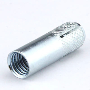 Cheville à expansion interne en acier au carbone, plaquée zinc bleu-blanc, <span class=keywords><strong>pour</strong></span> <span class=keywords><strong>fixation</strong></span> murale dans le béton - Product Image 1