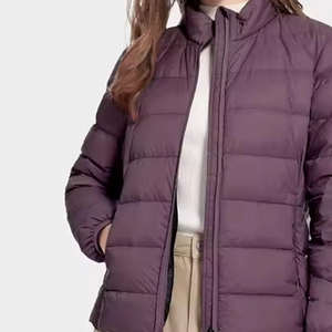 Nueva moda abrigo personalizado impermeable chaqueta de invierno al aire libre nuevo estilo chaqueta acolchada caliente para mujer - Product Image 4
