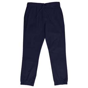 Jogger décontracté pour homme en twill extensible brossé de poids moyen avec cordon de serrage respirant - Product Image 2