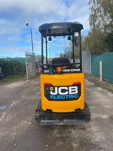 Miniexcavadora Eléctrica JCBB Tipo Oruga, Componente Central del Motor Amarillo, Capacidad de Cucharón de 0.06m, 110 kW de Alta Potencia de Excavación - Product Image 4