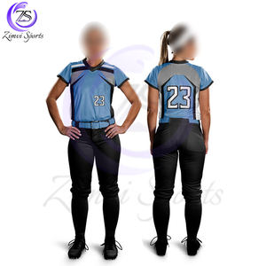 Uniformes de Softball de manga corta, buen proveedor, totalmente personalizado, servicio OEM, calidad superior, estilo más nuevo, precio al por mayor - Product Image 5