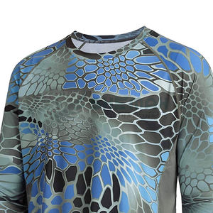 เสื้อตกปลาแบบคลาสสิกมีกระดุมด้านหน้ามีกระเป๋าอเนกประสงค์หลายช่องและควบคุมความชื้นสำหรับการตกปลาในแม่น้ำหรือทะเลลึก - Product Image 5