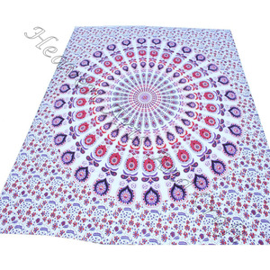2023 nouveau arrivage tapisserie Mandala multicolore tenture murale bohème grande Hippie tenture murale tapisserie - Product Image 2