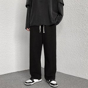 กางเกงยีนส์ผู้ชายขาบานขาตรง, กางเกงยีนส์ทรงขากว้าง6XL 8XL ขนาดใหญ่น้ำหนักเบา - Product Image 1