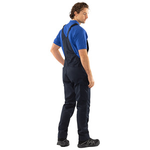 Costume industriel de bavoir global respirant personnalisable bleu foncé pour les pantalons de travail d'été de sécurité des travailleurs de la construction - Product Image 6