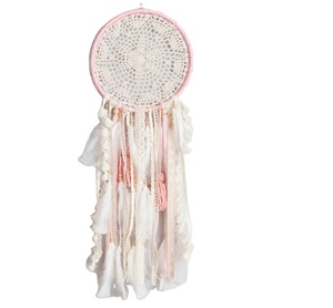 Atrapasueños Luna y estrellas colgando sobre la cama atrapasueños personalizado para colgar en la pared decoración del hogar - Product Image 1