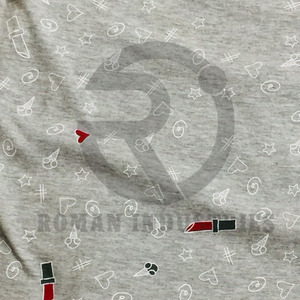 เสื้อยืดสำหรับผู้ชายผ้าฝ้ายแท้น้ำหนักเบาพิมพ์ลายทั้งตัวแขนกว้าง - Product Image 6