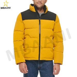 Veste matelassée rétro en tissu arctique pour homme - Product Image 1