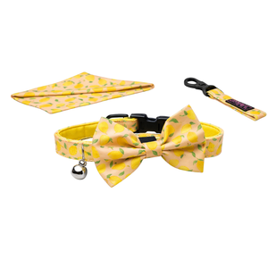 Animal Pattern Dog Bow Tie Adjustable Pet Collar Accessory Soft Fabric Lightweight Buckle Attachment - Product Image 3