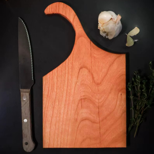 Planche à découper en bois Artwork Maestro - Sensation de luxe, accessoires de cuisine écologiques, durables et compatibles lave-vaisselle, forme rectangulaire - Product Image 1