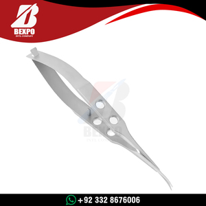 Tijeras Corneales Universales Castroviejo al por Mayor, 11 cm, Hojas Curvas, Acero Inoxidable, Herramienta Quirúrgica Oftálmica Reutilizable - Product Image 5