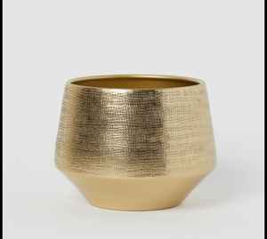 Juego de Jarrones de Flores Altos de Aluminio Martillado a Mano de Lujo en Acabado Plateado y Bronce, Macetas y Jarrones de Metal al por Mayor - Product Image 4