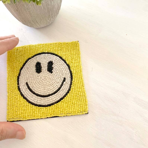 Posavasos de Cuentas Hechos a Mano Ecológicos de Alta Calidad - Posavasos Clásicos de Regalo Religioso con Serigrafía y Revestimiento de Poliéster - Product Image 2