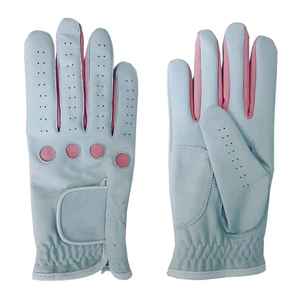 Toutes les tailles disponibles Logo personnalisé Gants de golf professionnels en peau de mouton pour hommes Gants de golf en cuir Cabretta personnalisés OEM pour hommes - Product Image 3