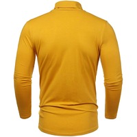 Pull à col roulé pour homme, décontracté, à manches longues, respirant, séchage rapide, personnalisable, tricoté, t-shirt de haute qualité, vente en gros