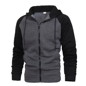 Sudadera Deportiva Casual de Moda Otoñal para Hombre, Estilo Nuevo, Color Sólido, con Capucha - Product Image 3