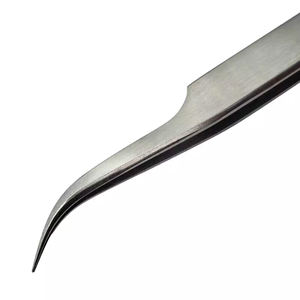 Pinzas de pestañas multifuncionales de acero inoxidable de alta demanda en diferentes tamaños y colores - Product Image 3