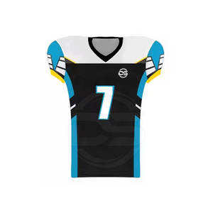 Uniforme de football avec drapeau grande taille le plus populaire pour adultes tenue d'équipe respirante avec étiquette de prix costume de football américain - Product Image 2