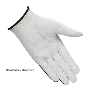 Guantes de Golf ultrafinos transpirables de piel de oveja, equipo deportivo de alta calidad para hombres y mujeres, ajuste duradero, nuevo producto genuino - Product Image 3