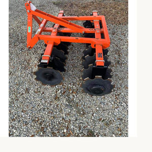 Herse à disques montée sur tracteur électrique avec moteur et pompe - Équipement agricole à haute productivité - Product Image 5