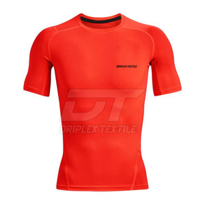 Nueva llegada de camisetas de fitness para hombre, camisetas de fitness para hombre de mejor diseño, camisetas de fitness de manga corta para hombre - Product Image 1