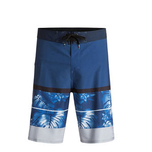 กางเกงขาสั้นชายหาดสำหรับผู้ชาย ออกแบบเอง ผ้าสี่ทิศทางยืดได้ เป็นมิตรกับสิ่งแวดล้อม พิมพ์ลายดิจิทัล กันน้ำ แห้งเร็ว บริการ OEM - Product Image 4