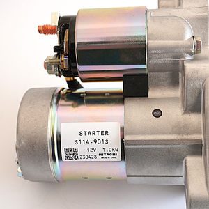 HITACHI ชิ้นส่วนสตาร์ทเตอร์รถยนต์แท้ S114-901 12V 23300-EE00B 1.0KW สำหรับ Hitachi astemo <span class=keywords><strong>Nissan</strong></span> - Product Image 3