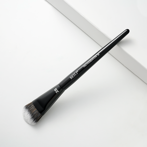 Venta al por mayor 14 piezas pelo sintético negro <span class=keywords><strong>Kabuki</strong></span> cepillo de maquillaje personalizado vegano Etiqueta Privada juego de brochas de maquillaje - Product Image 5