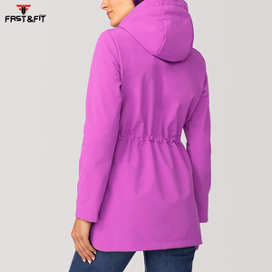Mejor venta Diseño popular Venta caliente Nueva moda Última moda Slim Fit Impermeable Logotipo impreso personalizado Chaqueta de invierno para mujer - Product Image 3