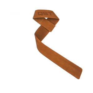 Equipo de soporte de muñeca de cuero Correas de elevación de seguridad transpirables para levantamiento de pesas Correa de ejercicio Ajuste de logotipo personalizado - Product Image 2