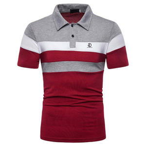 Cómoda camiseta Polo de tela Camiseta Polo de diseño único para hombres en color sólido - Product Image 4